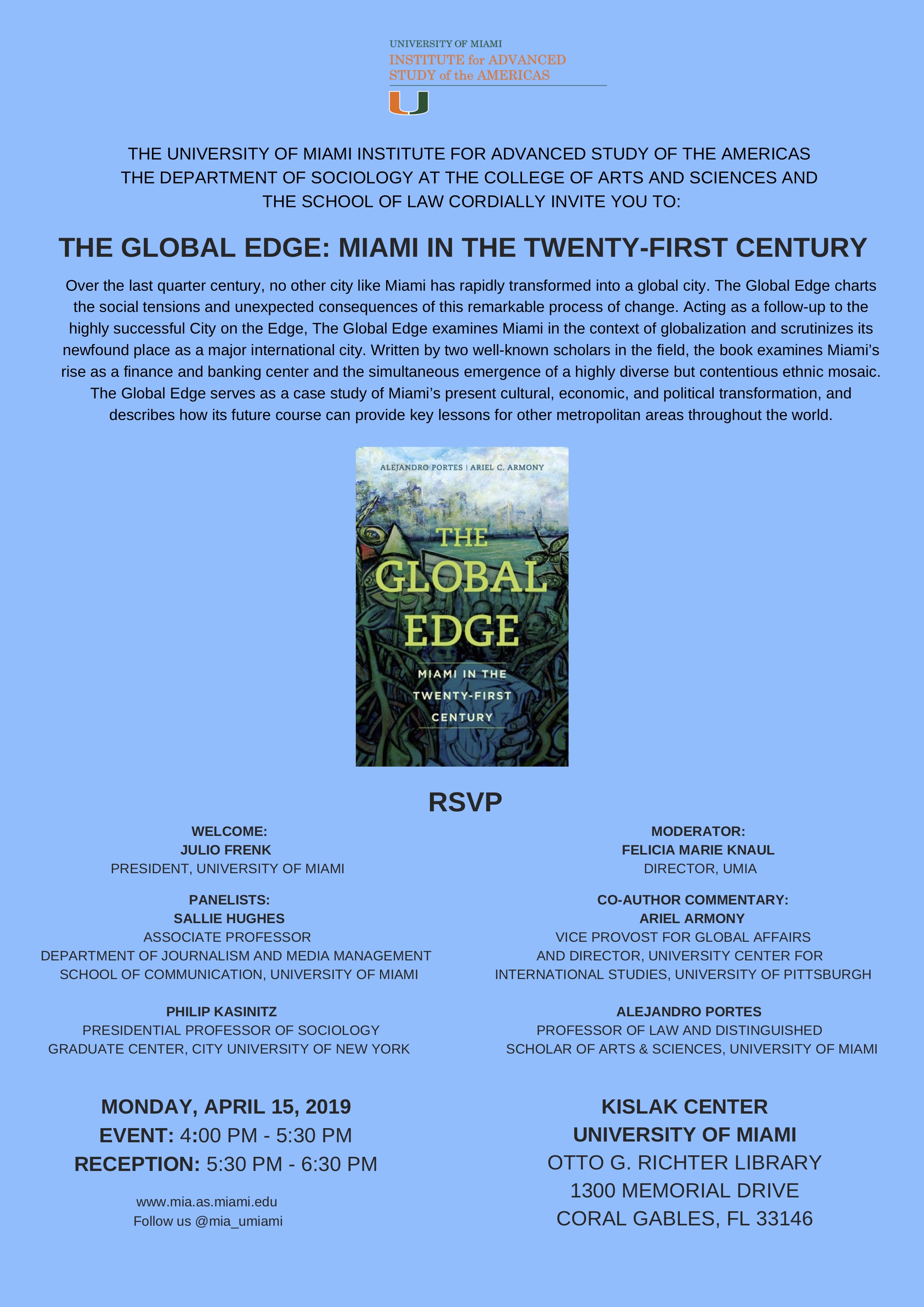 The Global Edge: Miami in the Twenty-First Century