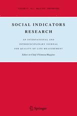 Social Indicators Research 135.1 (January 2018): 373-399.